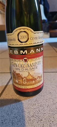 Alsace Grand Cru Rebmann Réservée 2009