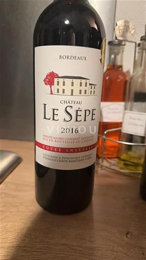 Bordeaux Château Le Sèpe Initiale 2016
