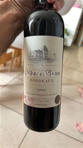 Bordeaux Château Boissac 2009