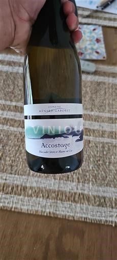 Valle della Loira Muscadet Sèvre et Maine Domaine Ménard-Gaborit Accostage 2020
