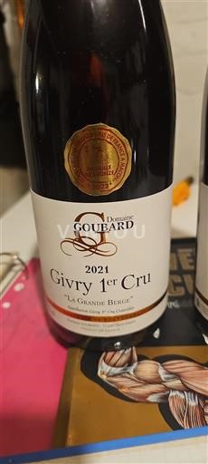 Borgogna Non specificato Premier Cru Domaine Goubard La Grande Berge 2021
