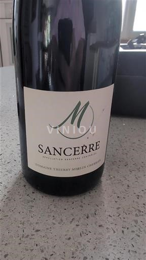 Vin Rouge sec Domaine Thierry Merlin Cherrier 2022 France Vallée de la Loire Sancerre AOC