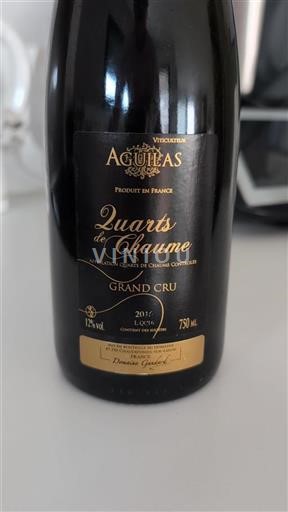 Loiredalen Quarts de Chaume Grand Cru Domaine Gaudril Quarts de Chaume 2016