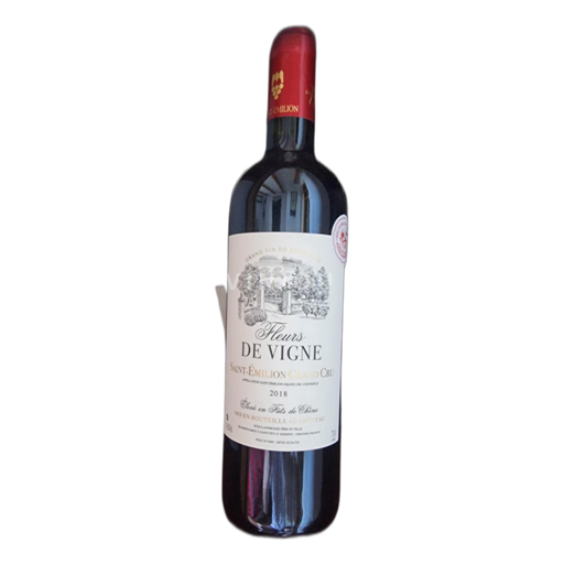 Bordeaux Saint-Émilion Grand Cru Fleurs de vigne 2018