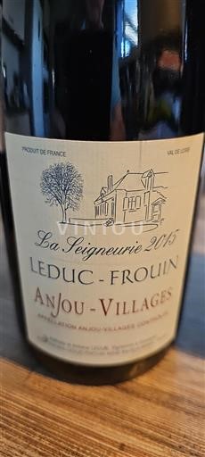 Valle della Loira Anjou Villages Leduc-Frouin La Seigneurie 2015