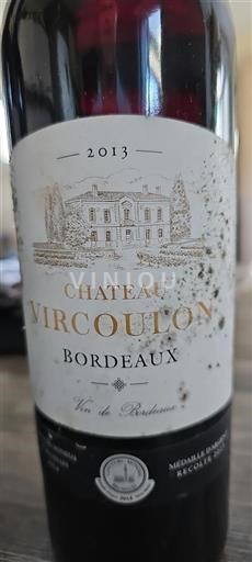Bordeaux Château Vircoulon 2013