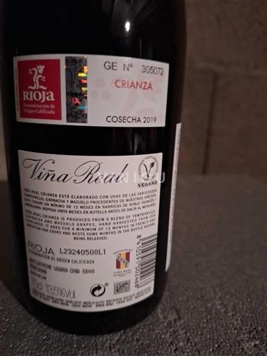 Rioja Viña Real Crianza 2019