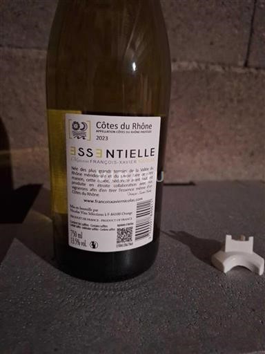 Valle del Ródano Côtes del Ródano Maison François-Xavier Nicolas Essentielle 2023