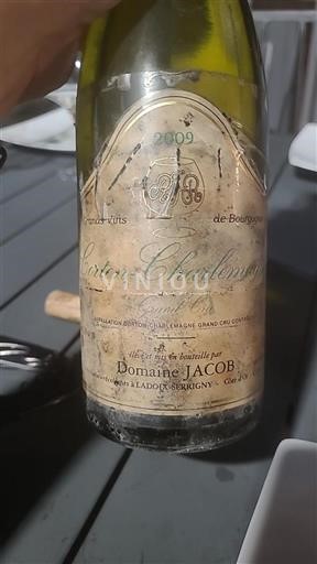 Bourgogne Corton-charlemagne Grand Cru Domaine JACOB 2009