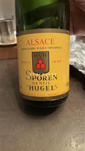 Alsace Grand Cru Hugel Sporen Gentil 1989