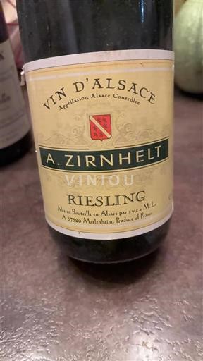 Elzas A. Zirnhelt Riesling 2004