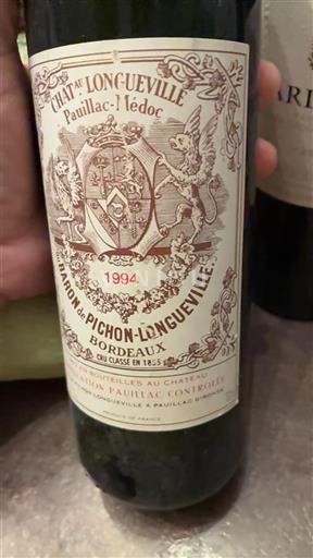 Bordeaux Pauillac Grand Cru Baron de Pichon-Longueville 1994