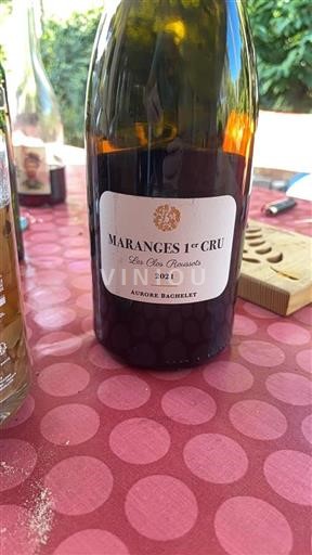 Borgoña Maranges Premier Cru Aurore Bachelet Les Clos Roussots 2021