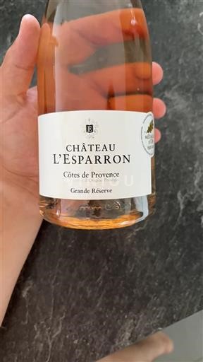 Provence Côtes-de-Provence Château L'Esparron Grande Réserve 2024