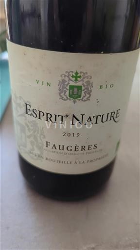 Languedoc Faugères Esprit Nature 2019
