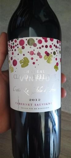 Bordeaux Château Claud-Bellevue La Folie d'Ana 2012