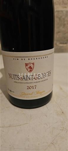 Bourgondië Nuits-saint-georges Gérard Boyer 2017