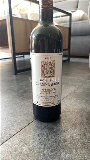 Bordeaux Haut-Médoc Domaine Grand Lafont 2015