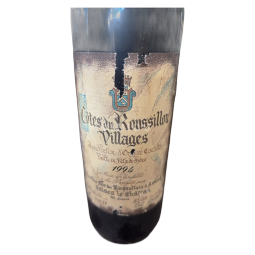 Roussillon Côtes del Roussillon Villages Vins fins de rivesaltes 1994
