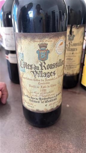Roussillon Côtes del Roussillon Villages Les Vins du Roussillais 1999