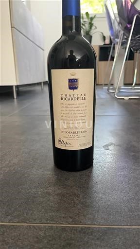 Linguadoca La Clape Château Ricardelle Closablières Senza annata