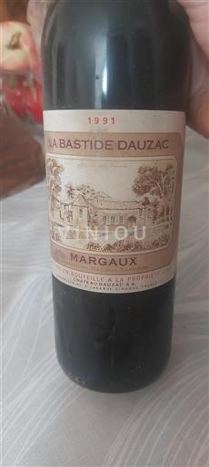 Bordeaux Margaux Château Dauzac La Bastide Dauzac 1991
