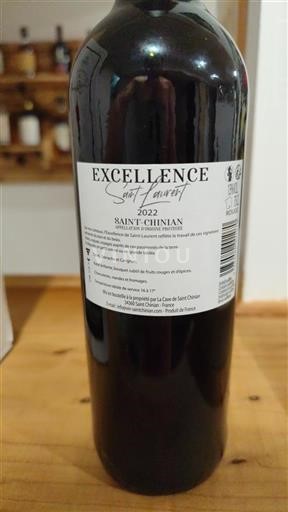 Languedoc Saint-Chinian Cave de Saint Chinian Excellence Saint Laurent 2022