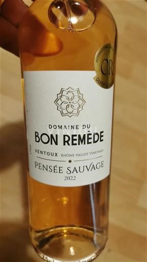 Valle del Rodano Ventoux Domaine Bon Remède Pensée Sauvage 2022