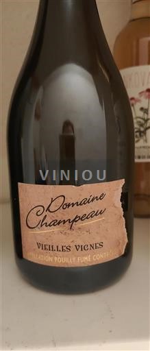 Vallée de la Loire Pouilly-fumé Domaine Champeau Vieilles Vignes Non Millésimé