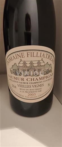 Loire-dalen Saumur-Champigny Domaine Filliatreau Vieilles Vignes 2003