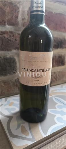 Vin Rouge sec Château Haut-Canteloup 2014 France Bordeaux Blaye-côtes-de-bordeaux