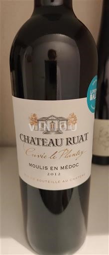 Bordeaux Moulis-en-Médoc Château Ruat le Plantey 2012