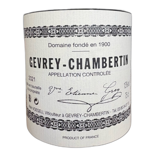 Burgundy Gevrey-Chambertin Alain Voegeli 2021