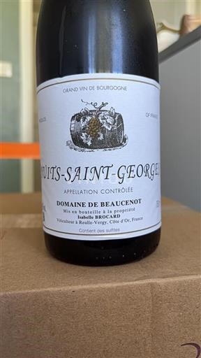 Burgund Nuits-Saint-Georges Grand Cru Domaine Beaucenot Ohne Jahrgang