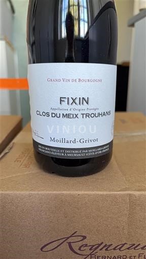 Burgundy Fixin Grand Cru Moillard-Grivot Clos du Meix Trouhans 2018