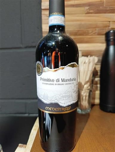 Puglia Primitivo di Manduria Menestrello Senza annata