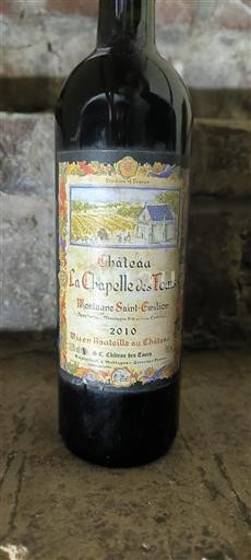 Bordeaux Montagne-Saint-Émilion Château La Chapelle des Tours 2010