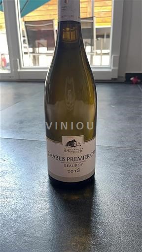 Bourgogne Chablis Premier Cru Domaine Mosnier Beauroy 2018