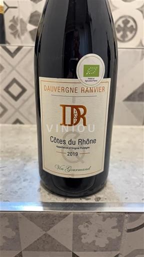 Rhône Valley Côtes-du-Rhône Dauvergne Ranvier Vin Gourmand 2019