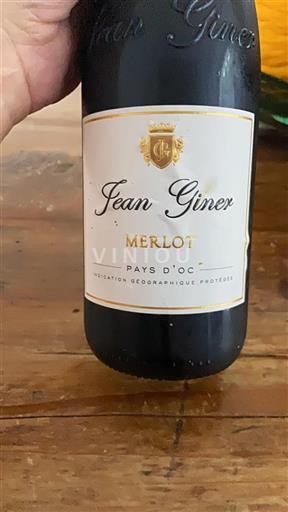 Languedoc a Roussillon Pays d'Oc Jean Giner Merlot Neročník