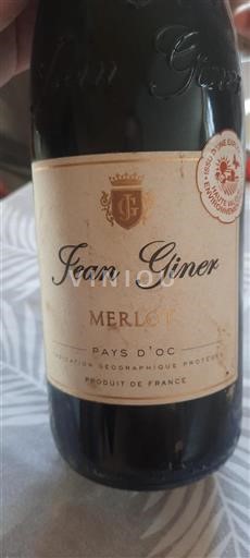 Linguadoca e Rossiglione Paese d'Oc Jean Giner Merlot Senza annata
