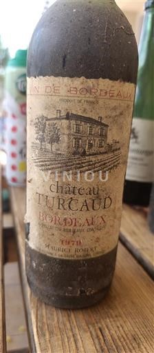 Bordeaux Château Turcaud 1979