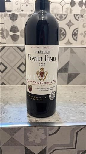 Bordeaux Saint-Émilion Grand Cru Grand Cru Pontet-Fumet 2020