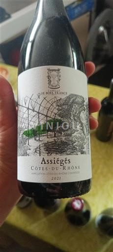 Valle del Ródano Côtes del Ródano Famille de Boel France Assiégés 2021