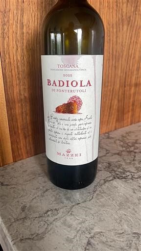 Tuscany Mazzei Badiola di Fonterutoli 2022