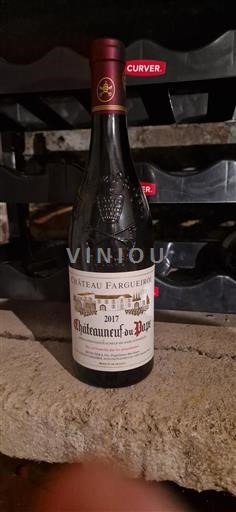 Rhônevallei Châteauneuf-du-Pape Château Fargueirol 2017