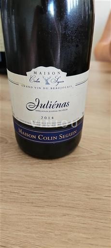 Beaujolais Juliénas Maison Colin Seguin 2014