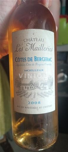 Jihozápad Côtes-de-bergerac Château Les Mailleries 2008
