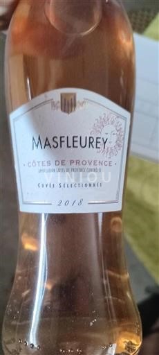 Provence Côtes-de-Provence Masfleurey Sélectionnée 2018
