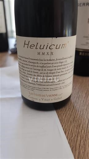 Údolí Rhôny Nespecifikováno Les Vins de Vienne Heluicum 2020